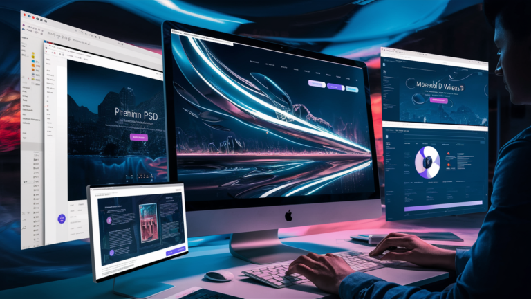 premium psd web templates